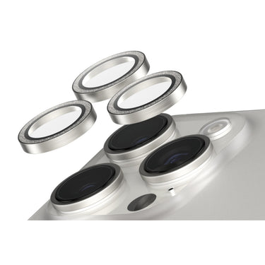 PanzerGlass SAFE Camera Lens Protector for Apple iPhone 16 Pro/ProMax- Glitter Silver